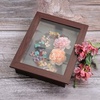 image:imageGolden State Art 8x8 Black Shadow Box Frame 2inch Depth  6 Pins Included Letter Stickers 3D Picture Frame Great for Collages Collections MementosBaby Items WeddingBrown