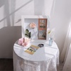 image:imageGolden State Art 8x8 Black Shadow Box Frame 2inch Depth  6 Pins Included Letter Stickers 3D Picture Frame Great for Collages Collections MementosBaby Items WeddingWhite