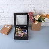 image:imageGolden State Art 8x8 Black Shadow Box Frame 2inch Depth  6 Pins Included Letter Stickers 3D Picture Frame Great for Collages Collections MementosBaby Items WeddingBlack