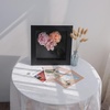 image:imageGolden State Art 8x8 Black Shadow Box Frame 2inch Depth  6 Pins Included Letter Stickers 3D Picture Frame Great for Collages Collections MementosBaby Items WeddingBlack