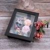 image:imageGolden State Art 8x8 Black Shadow Box Frame 2inch Depth  6 Pins Included Letter Stickers 3D Picture Frame Great for Collages Collections MementosBaby Items WeddingBlack