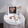 image:imageGolden State Art 8x8 Black Shadow Box Frame 2inch Depth  6 Pins Included Letter Stickers 3D Picture Frame Great for Collages Collections MementosBaby Items WeddingWhite