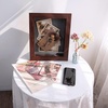 image:imageGolden State Art 8x8 Black Shadow Box Frame 2inch Depth  6 Pins Included Letter Stickers 3D Picture Frame Great for Collages Collections MementosBaby Items WeddingBrown