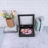 image:imageGolden State Art 8x8 Black Shadow Box Frame 2inch Depth  6 Pins Included Letter Stickers 3D Picture Frame Great for Collages Collections MementosBaby Items WeddingBlack