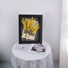 image:imageGolden State Art 8x8 Black Shadow Box Frame 2inch Depth  6 Pins Included Letter Stickers 3D Picture Frame Great for Collages Collections MementosBaby Items WeddingBlack