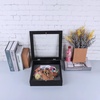 image:imageGolden State Art 8x8 Black Shadow Box Frame 2inch Depth  6 Pins Included Letter Stickers 3D Picture Frame Great for Collages Collections MementosBaby Items WeddingBlack