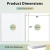 image:imageGolden State Art 9x12 Self Adhesive White Foam Boards 316 Thick 10 Pack  One Side Adhesive WarpResistant Acid Free Lightweight but Sturdy For Projects Pictures Decorations amp Craft Display16x20