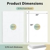 image:imageGolden State Art 9x12 Self Adhesive White Foam Boards 316 Thick 10 Pack  One Side Adhesive WarpResistant Acid Free Lightweight but Sturdy For Projects Pictures Decorations amp Craft Display20x30