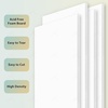 image:imageGolden State Art 9x12 Self Adhesive White Foam Boards 316 Thick 10 Pack  One Side Adhesive WarpResistant Acid Free Lightweight but Sturdy For Projects Pictures Decorations amp Craft Display9x12