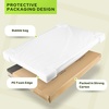 image:imageGolden State Art Foam Board Trifold 28x44x316 Large White Presentation Portable Display Board for Science Fair School DIY Project and Business Exhibitions4 Pack