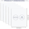 image:imageGolden State Art Foam Boards 5x7 Black 25 Pack 316 Inch Thick  Polystyrene Acid Free WarpResistant Poster Board For Presentation Signage School Crafts Office Art Projects DecorationWhite