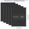 image:imageGolden State Art Foam Boards 5x7 Black 25 Pack 316 Inch Thick  Polystyrene Acid Free WarpResistant Poster Board For Presentation Signage School Crafts Office Art Projects DecorationBlack