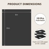 image:imageGolden State Art Pack of 10 316 Thick 11x14 Black Foam Boards 11x14 Black  Acid Free Polystyrene WarpResistant Rigid Foam Core Board for Modeling Billboard Painting Framing Photo MountingBlack