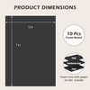 image:imageGolden State Art Pack of 10 316 Thick 11x14 Black Foam Boards 11x14 Black  Acid Free Polystyrene WarpResistant Rigid Foam Core Board for Modeling Billboard Painting Framing Photo MountingBlack