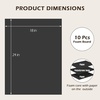 image:imageGolden State Art Pack of 10 316 Thick 11x14 Black Foam Boards 11x14 Black  Acid Free Polystyrene WarpResistant Rigid Foam Core Board for Modeling Billboard Painting Framing Photo MountingBlack