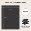 image:imageGolden State Art Pack of 10 316 Thick 11x14 Black Foam Boards 11x14 Black  Acid Free Polystyrene WarpResistant Rigid Foam Core Board for Modeling Billboard Painting Framing Photo MountingBlack