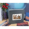 image:imagePhoto Album Hold 200 4x6 Photos with Front Window for DIY Crystal Green  Memo Writing SpaceSuede Faux Leather Picture Albums Picture Book 200 Pockets Fits 4x6 Photo Travel Wedding MemoriesGrey
