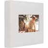 image:imagePhoto Album Hold 200 4x6 Photos with Front Window for DIY Crystal Green  Memo Writing SpaceSuede Faux Leather Picture Albums Picture Book 200 Pockets Fits 4x6 Photo Travel Wedding MemoriesCream