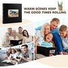 image:imagePhoto Album Hold 200 4x6 Photos with Front Window for DIY Crystal Green  Memo Writing SpaceSuede Faux Leather Picture Albums Picture Book 200 Pockets Fits 4x6 Photo Travel Wedding MemoriesBlack