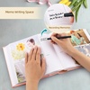 image:imagePhoto Album Hold 200 4x6 Photos with Memo Writing Space BeigeampLight Grey  Faux Leather Picture Book Fits 4x6 Photo 200 Pockets Great for Wedding Family HolidaysPink