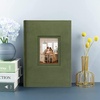 image:imagePhoto Album Hold 300 4x6 Photos with Memo Writing Space CreamGreen