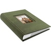 image:imagePhoto Album Hold 300 4x6 Photos with Memo Writing Space CreamGreen