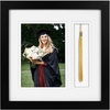image:image10x10 Graduation Frame with Tassel Holder amp White Over White Mat  Black Diploma Frame with Real Glass Double Mat Fits 5x7 Photo amp Tassel Holder for Wall Display Signature CollectionWhiteWhite Mat