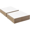 image:imageGolden State Art 50 Pack 12x16 Corrugated Cardboard Sheet 18 Thick Insert  Flat Cardboard Inserts Brown Flat Layer Pads For Packing Mailing or Art CraftsWhite