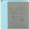 image:imagePhoto Album Hold 200 4x6 Photos with Memo Writing Space BeigeampLight Grey  Faux Leather Picture Book Fits 4x6 Photo 200 Pockets Great for Wedding Family HolidaysGrey  Light Blue