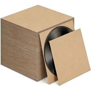image:imageGolden State Art 50 Pack 124 Corrugated Cardboard Sheets for LP Shipping  Brown 18 Thick Flat Corrugated Cardboard Inserts for Vinyl Record Shipping amp Mailing Packing amp DIY CraftsBrown