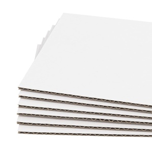image:imageGolden State Art 50 Pack 18 16x20 Corrugated Cardboard Sheets for Packing  White Flat Square Inserts Layer Pads for Mailing Packaging or Art Crafts Photo Backing Oneside White50 Pack