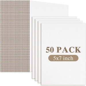 image:imageGolden State Art 50 Pack 9x12 Corrugated Cardboard Sheets Brown  Flat Cardboard Inserts Layer Pads For Packaging Shipping Mailing For Crafting ArtWhite