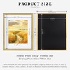 image:imageGolden State Art 11x14 Gold Rope Trim Picture Frame Real Glass  Fits 8x10 Photo With Mat Fits 11x14 Photo Without Mat White Mat Horizontal or Vertical Display Gold 1 Pack2 Pack