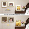 image:imageGolden State Art 11x14 Gold Rope Trim Picture Frame Real Glass  Fits 8x10 Photo With Mat Fits 11x14 Photo Without Mat White Mat Horizontal or Vertical Display Gold 1 Pack1 Pack