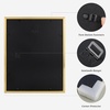 image:imageGolden State Art 11x14 Gold Rope Trim Picture Frame Real Glass  Fits 8x10 Photo With Mat Fits 11x14 Photo Without Mat White Mat Horizontal or Vertical Display Gold 1 Pack1 Pack