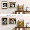 image:imageGolden State Art 11x14 Gold Vintage Bamboo Frame for 8x10 PhotoSolid Wood  Fit For 14x11 Picture Without Mat Real GlassGold 1 Pack2 Pack