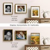image:imageGolden State Art 11x14 Gold Vintage Bamboo Frame for 8x10 PhotoSolid Wood  Fit For 14x11 Picture Without Mat Real GlassGold 1 Pack3 Pack