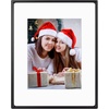 image:imageGolden State Art 11x14 Picture Frame Rounded Corner Brown Wood with Glass  11x14 Matted 8x10 with White Mat Horizontal amp Vertical for Wall Fit Family amp Friend Photo Home Decor Holiday amp Party GiftBlack