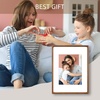 image:imageGolden State Art 11x14 Picture Frame Rounded Corner Brown Wood with Glass  11x14 Matted 8x10 with White Mat Horizontal amp Vertical for Wall Fit Family amp Friend Photo Home Decor Holiday amp Party GiftBrown