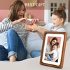 image:imageGolden State Art 11x14 Picture Frame Rounded Corner Brown Wood with Glass  11x14 Matted 8x10 with White Mat Horizontal amp Vertical for Wall Fit Family amp Friend Photo Home Decor Holiday amp Party GiftBrown