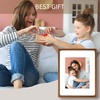 image:imageGolden State Art 11x14 Picture Frame Rounded Corner Brown Wood with Glass  11x14 Matted 8x10 with White Mat Horizontal amp Vertical for Wall Fit Family amp Friend Photo Home Decor Holiday amp Party GiftBrown