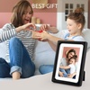 image:imageGolden State Art 11x14 Picture Frame Rounded Corner Brown Wood with Glass  11x14 Matted 8x10 with White Mat Horizontal amp Vertical for Wall Fit Family amp Friend Photo Home Decor Holiday amp Party GiftBlack