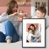 image:imageGolden State Art 11x14 Picture Frame Rounded Corner Brown Wood with Glass  11x14 Matted 8x10 with White Mat Horizontal amp Vertical for Wall Fit Family amp Friend Photo Home Decor Holiday amp Party GiftBlack