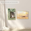 image:imageGolden State Art 11x14 Picture Frame for 8x10 Pictures PlasticPlexiglass  Fits 8x10 with MatFits 11x14 without Mat Horizontal or Vertical Display Wall Mount Display Thin Border Gold 3 PackGold