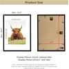image:imageGolden State Art 11x14 Picture Frame for 8x10 Pictures PlasticPlexiglass  Fits 8x10 with MatFits 11x14 without Mat Horizontal or Vertical Display Wall Mount Display Thin Border Gold 3 PackBlack