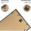 image:imageGolden State Art 11x14 Picture Frame for 8x10 Pictures PlasticPlexiglass  Fits 8x10 with MatFits 11x14 without Mat Horizontal or Vertical Display Wall Mount Display Thin Border Gold 3 PackBlack