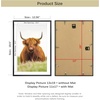 image:imageGolden State Art 11x14 Picture Frame for 8x10 Pictures PlasticPlexiglass  Fits 8x10 with MatFits 11x14 without Mat Horizontal or Vertical Display Wall Mount Display Thin Border Gold 3 PackBlack