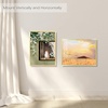 image:imageGolden State Art 11x14 Picture Frame for 8x10 Pictures PlasticPlexiglass  Fits 8x10 with MatFits 11x14 without Mat Horizontal or Vertical Display Wall Mount Display Thin Border Gold 3 PackGold