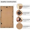 image:imageGolden State Art 16X20 Poster Frame with White Mat for 11X14Black1 Pack  Thin Border Solid Wood Frame with Plexiglass  Wall Display with Included Hanging Hardware Black 1 Pack1 Pack