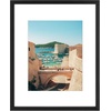 image:imageGolden State Art 16X20 Poster Frame with White Mat for 11X14Black1 Pack  Thin Border Solid Wood Frame with Plexiglass  Wall Display with Included Hanging Hardware Black 1 Pack1 Pack
